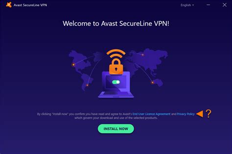 avast secureline vpn support